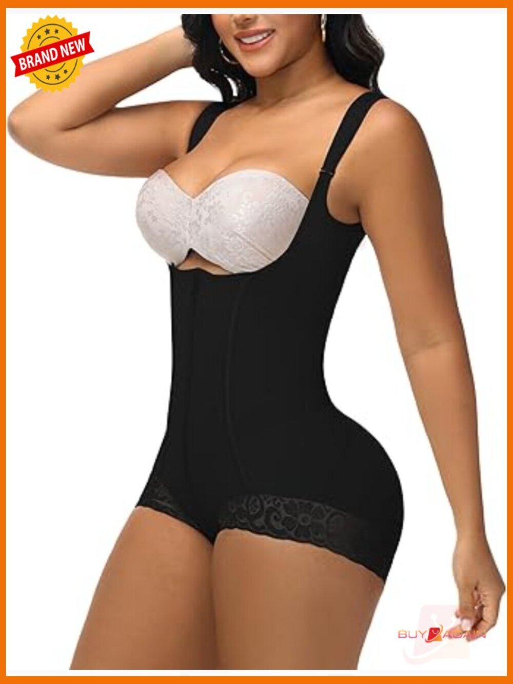 Open Bust Fajas Colombianas Shapewear Bodysuit Tummy Control Butt Lifter